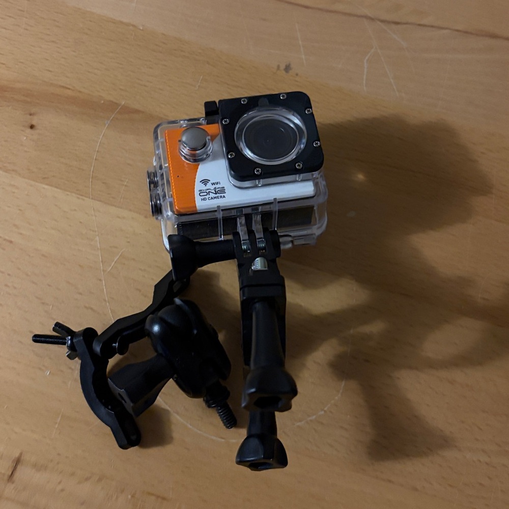 Action Camera with Mount Explore One HD Action Camera